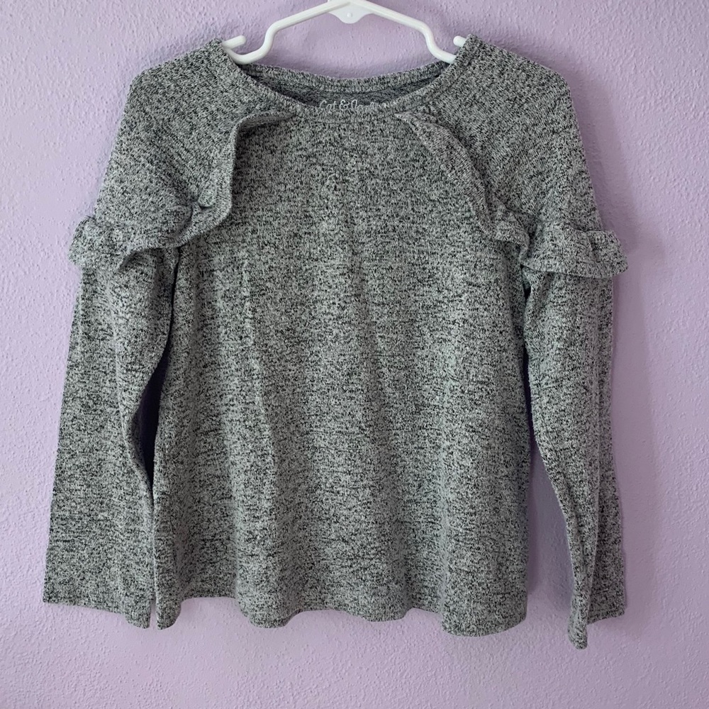 Toddler girls super soft sweater
